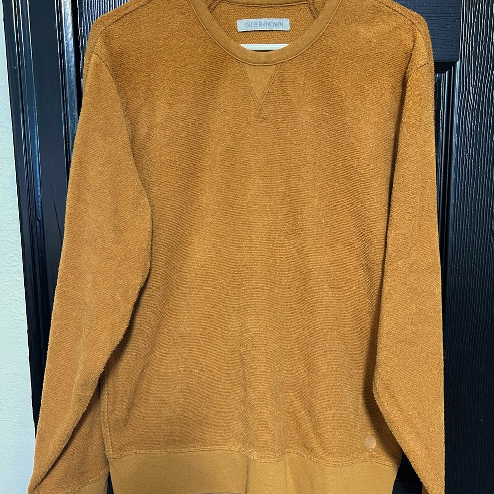 OUTERKNOWN High Tide Crew Neck Sweatshirt. Long sleeve. Super Soft.